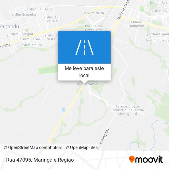 Rua 47095 mapa