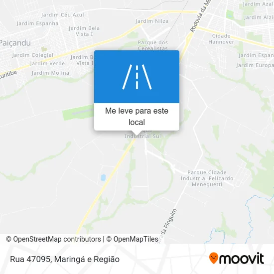 Rua 47095 mapa