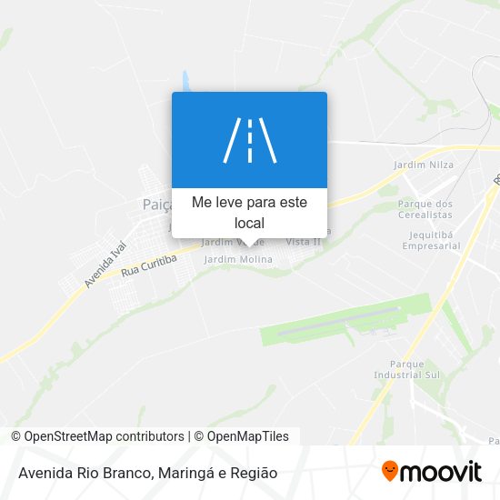 Avenida Rio Branco mapa