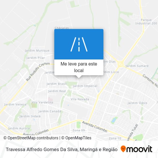 Travessa Alfredo Gomes Da Silva mapa