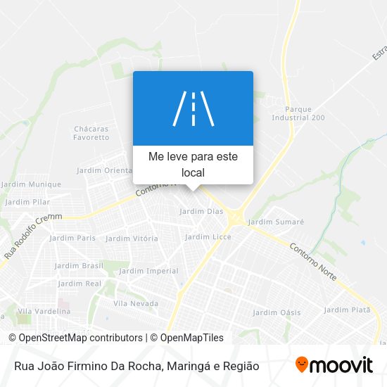 Rua João Firmino Da Rocha mapa