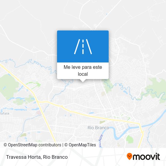Travessa Horta mapa