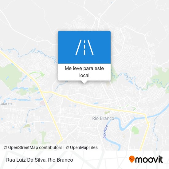 Rua Luiz Da Silva mapa