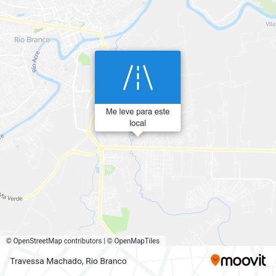 Travessa Machado mapa