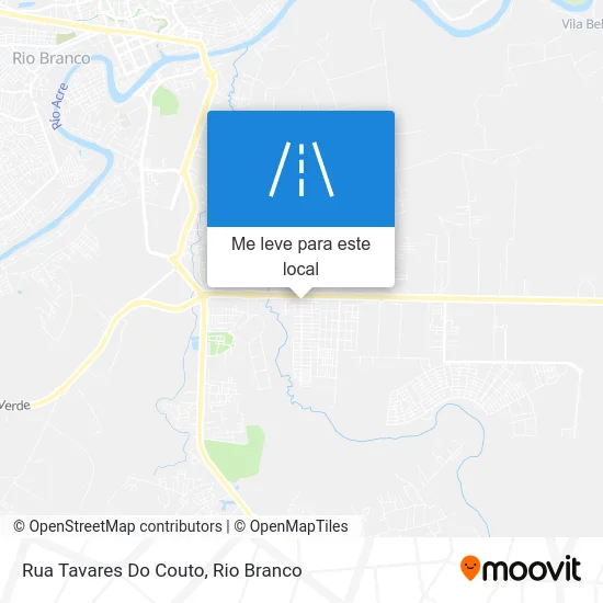 Rua Tavares Do Couto mapa