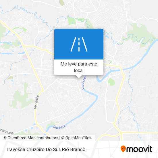 Travessa Cruzeiro Do Sul mapa