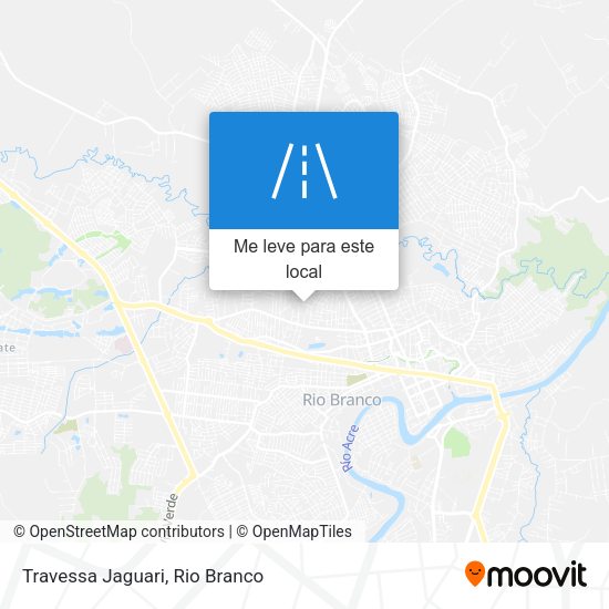 Travessa Jaguari mapa