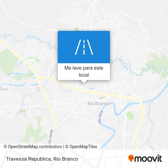 Travessa Republica mapa