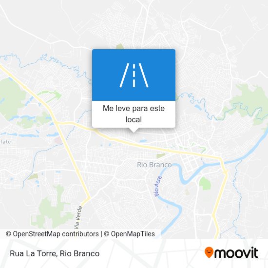 Rua La Torre mapa