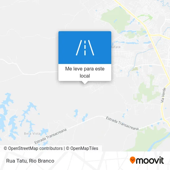 Rua Tatu mapa