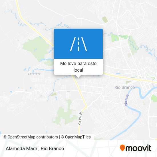 Alameda Madri mapa