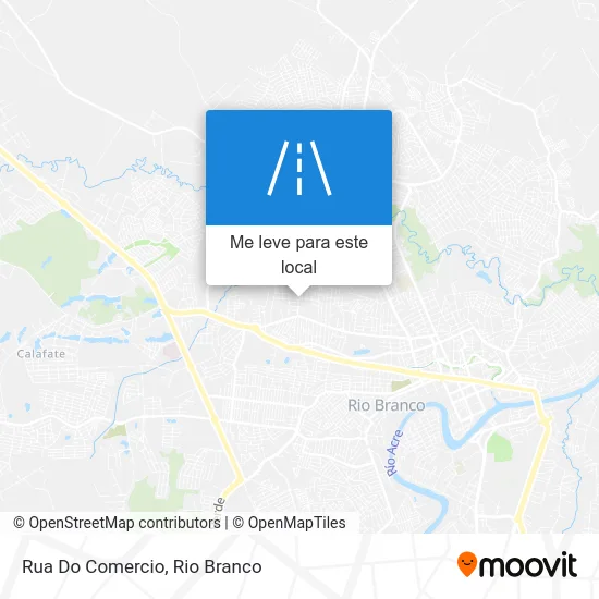 Rua Do Comercio mapa