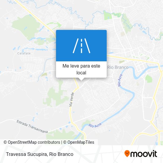 Travessa Sucupira mapa