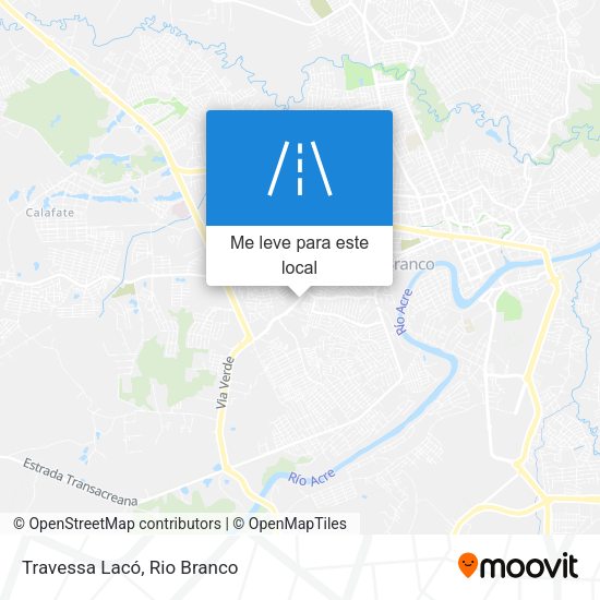 Travessa Lacó mapa