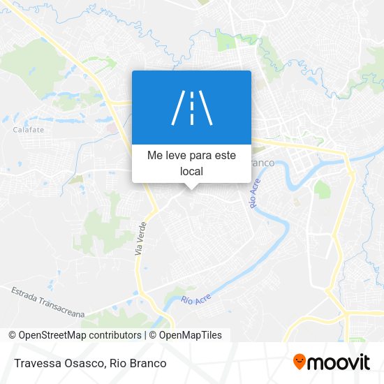 Travessa Osasco mapa