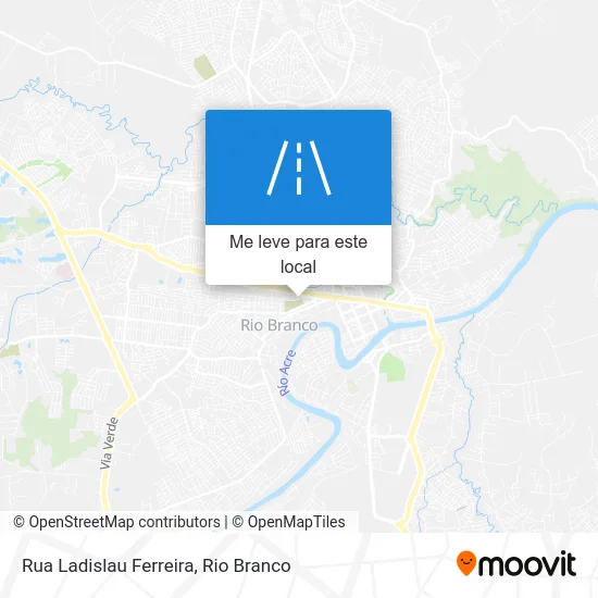 Rua Ladislau Ferreira mapa