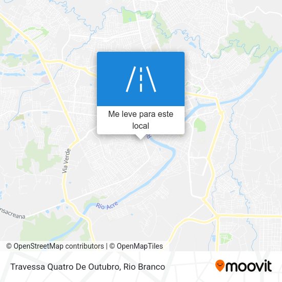 Travessa Quatro De Outubro mapa