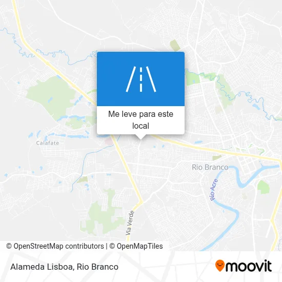 Alameda Lisboa mapa