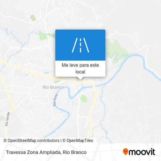 Travessa Zona Ampliada mapa