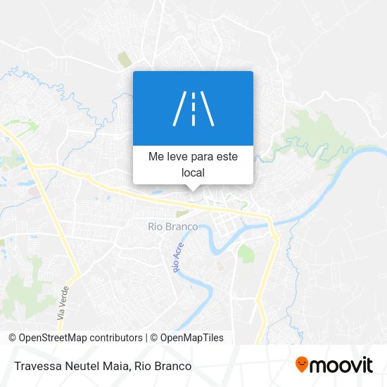 Travessa Neutel Maia mapa