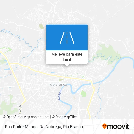 Rua Padre Manoel Da Nobrega mapa