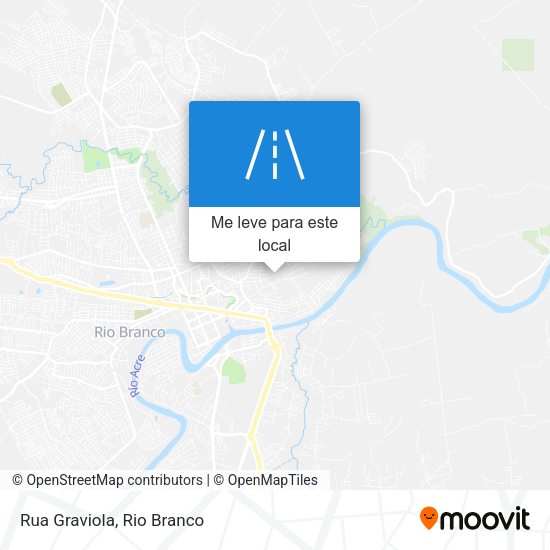 Rua Graviola mapa