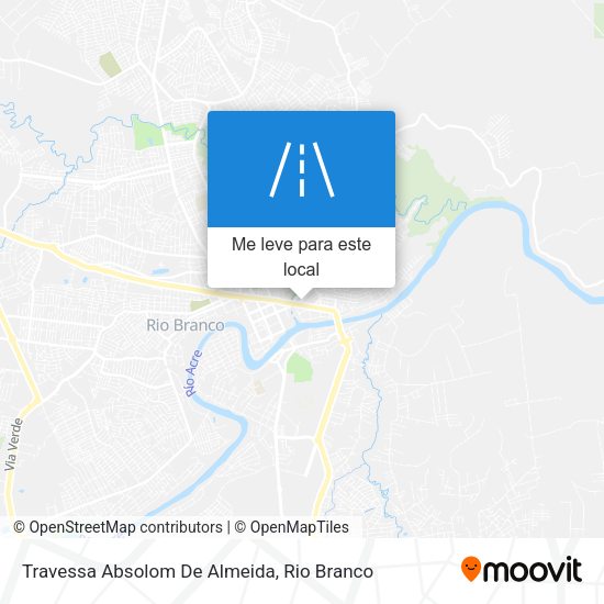 Travessa Absolom De Almeida mapa