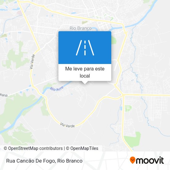 Rua Cancão De Fogo mapa