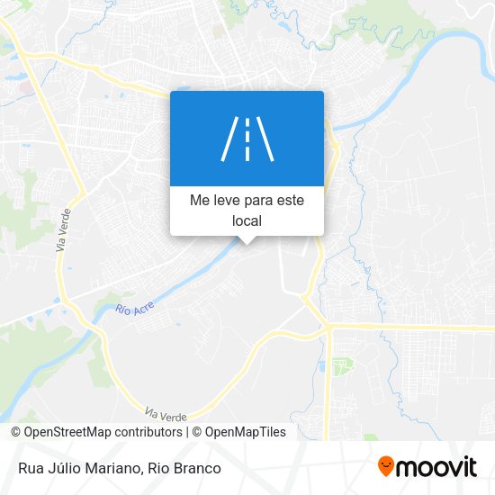 Rua Júlio Mariano mapa