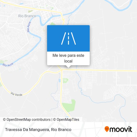 Travessa Da Mangueira mapa