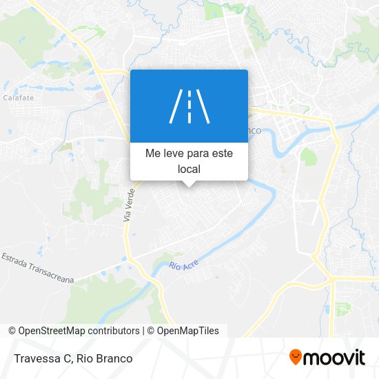 Travessa C mapa
