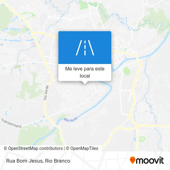 Rua Bom Jesus mapa