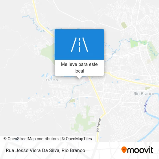 Rua Jesse Viera Da Silva mapa