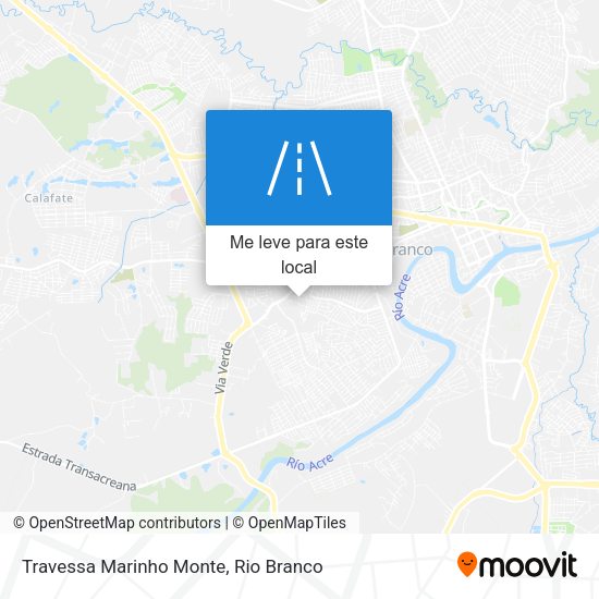 Travessa Marinho Monte mapa