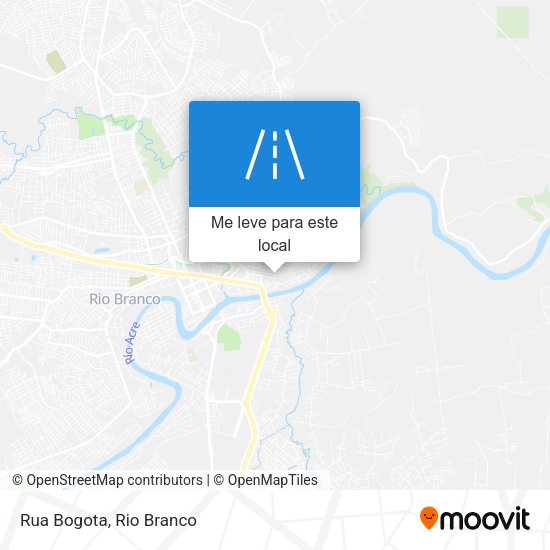 Rua Bogota mapa