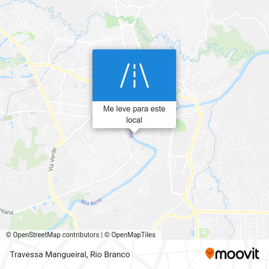 Travessa Mangueiral mapa