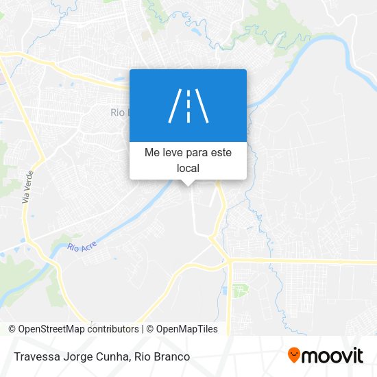 Travessa Jorge Cunha mapa