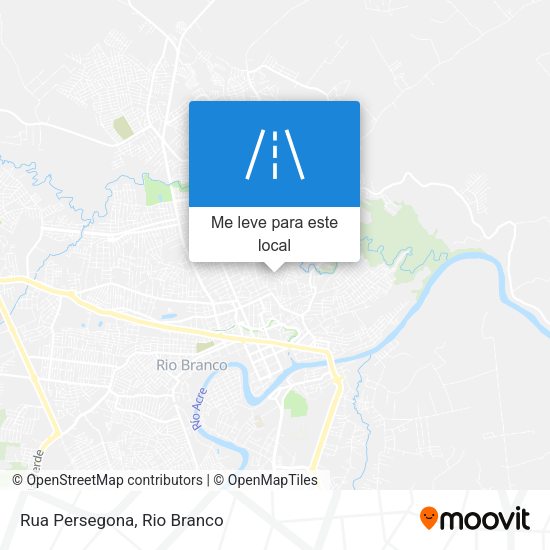 Rua Persegona mapa