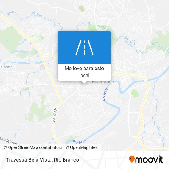 Travessa Bela Vista mapa