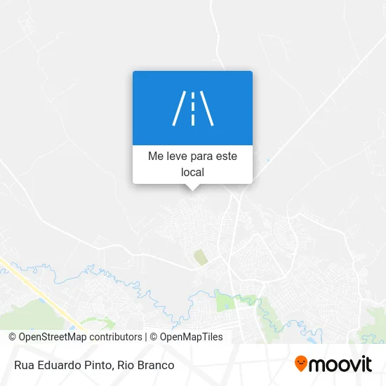 Rua Eduardo Pinto mapa