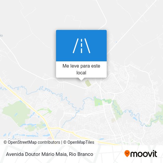 Avenida Doutor Mário Maia mapa