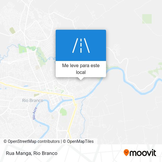 Rua Manga mapa