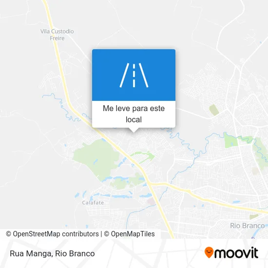 Rua Manga mapa