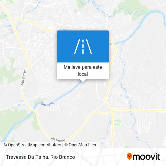 Travessa Da Palha mapa