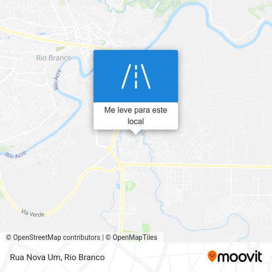 Rua Nova Um mapa