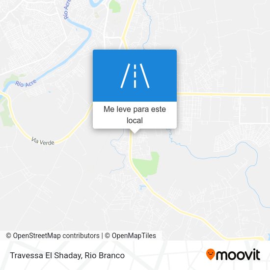 Travessa El Shaday mapa