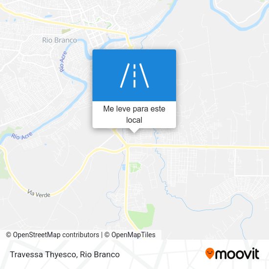 Travessa Thyesco mapa