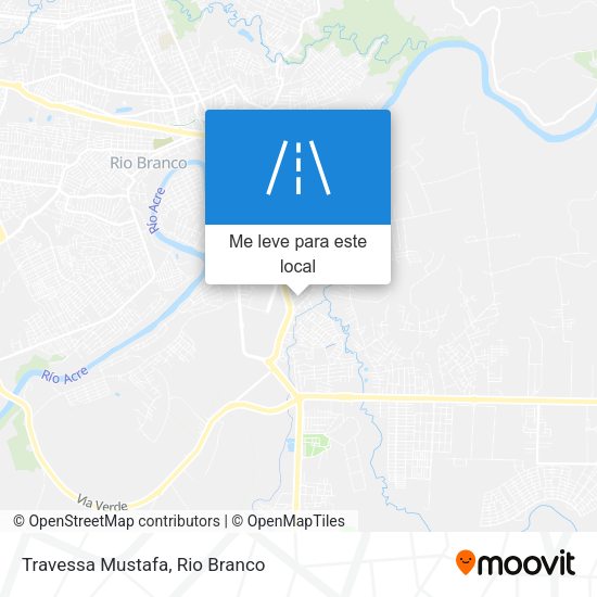 Travessa Mustafa mapa