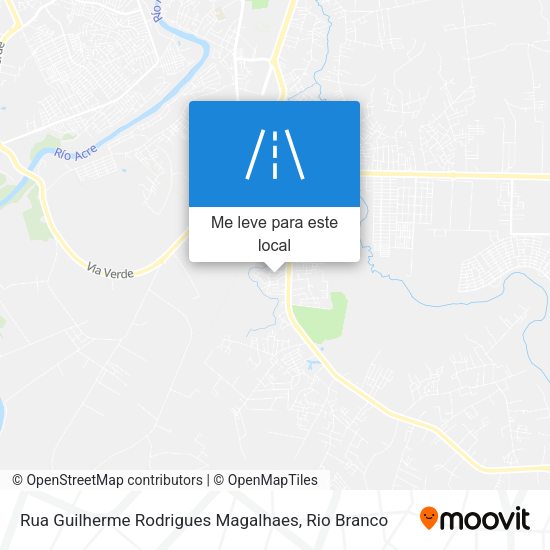 Rua Guilherme Rodrigues Magalhaes mapa