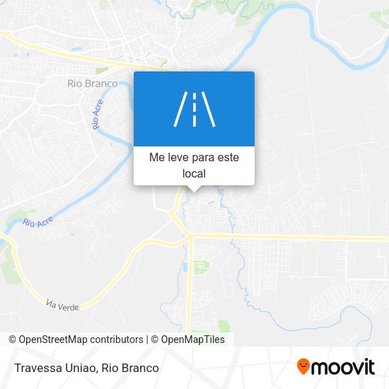 Travessa Uniao mapa